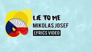 Czech Republic Eurovision 2018 Lie to Me  Mikolas Josef Lyrics [upl. by Jennette]