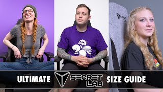 Ultimate SECRETLAB Size Comparison Guide Omega vs Titan vs Titan XL [upl. by Flor380]