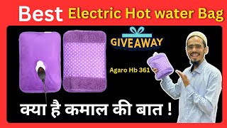 Best Electric Hot water Bag  क्या है इसमें इतना ख़ास जानकार रह जाएँगे हैरान  Agaro Hb 361 model [upl. by Laynad832]