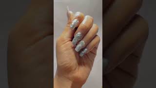 Marble nails nails nailart marble fyp [upl. by Medrek]