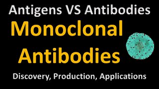 Antibodies Antigens Monoclonal Antibodies Advantages Production Types and Applications [upl. by Chastity]