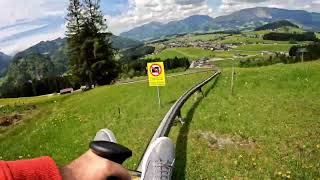 Summer Toboggan Run  Karkogel  Austria [upl. by Trudnak]