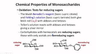 Chemical Properties of Monosaccharides │ Carbohydrates │ Organic Chemistry [upl. by Enaled]