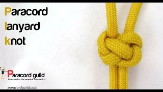 How to tie a lanyard knot [upl. by Meluhs467]