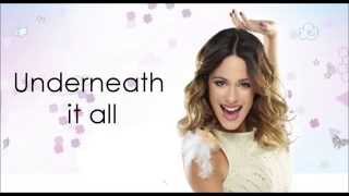 Violetta 3  Underneath It All LyricsLetra HD [upl. by Kiah145]