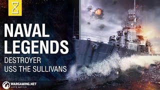 Naval Legends USS The Sullivans [upl. by Dnaletak]