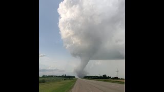 Scarth MB EF3 Tornado of 2020 [upl. by Yvi]