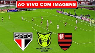 🔴SÃO PAULO X FLAMENGO AO VIVO COM IMAGENS  BRASILEIRÃO 2024  ASSISTIR JOGO AO VIVO COM IMAGEM [upl. by Lyj]