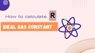 General gas constant  Ideal Gas Constant  R  ideal gas Law  first year chemistry lecture [upl. by Oilejor]