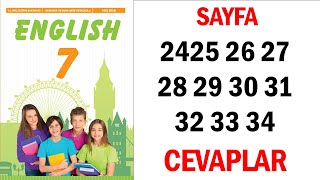 7Sınıf İngilizce Ders Kitabı 2ÜNİTE Sayfa 24 25 26 27 28 29 30 31 32 33 34 [upl. by Noslen638]