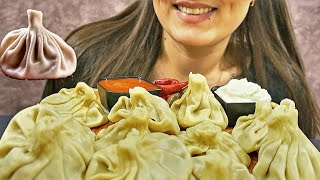 ASMR  MUKBANG  Khinkali  Georgian National Cuisine 🇬🇪 🥟🥟 dumplings khinkali [upl. by Nomihs589]