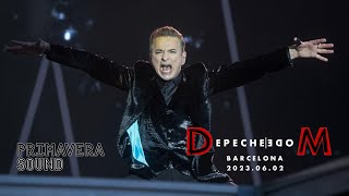 Depeche Mode live Barcelona Primavera Sound 2023 FULL CONCERT [upl. by Nylrahc]