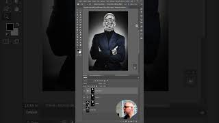 Comment créer un visage en or sur Photoshop [upl. by Candis196]