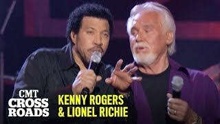 Kenny Rogers amp Lionel Richie Duet on “The Gambler” Live  CMT Crossroads [upl. by Moyna]