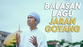 Balasan Lagu Jaran Goyang  Nella Kharisma Music Video [upl. by Lilyan]