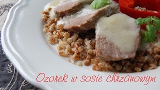 Ozorek w sosie chrzanowym  TalerzPokustv [upl. by Audun912]