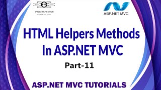 11  HTML Helpers In ASPNET MVC  HTML Helper Methods In ASPNET MVC  Part1 HindiUrdu [upl. by Itsa805]