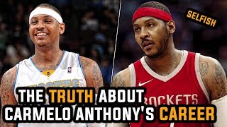 Where Carmelo Anthony went WRONG in his Career [upl. by Ahsekat608]