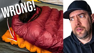 7 mistakes EVERY new camper makes with their SLEEP SYSTEM [upl. by Oleg]