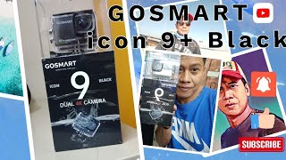 GOSMART Icon 9 Black ACTION CAMERA REVIEW AND UNBOXING Epi20 [upl. by Euqnom]