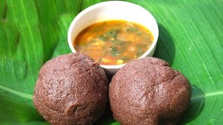 Ragi Mudde amp Soppu Saaru  Winter special Weight loss recipe  Karnataka amp Tamilnadu special [upl. by Pool]