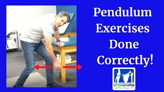 Pendulum Exercises Done Correctly [upl. by Audri]