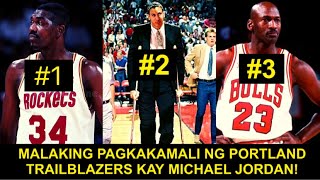 MAS PINILI PA TO KESA KAY MICHAEL JORDAN SA NBA DRAFT  MALAKING PAGKAKAMALI NG TRAILBLAZERS [upl. by Theresa]