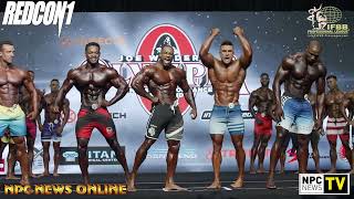 2023 IFBB Pro League Men’s Physique Olympia Prejudging Comparisons 4K Video [upl. by Slack]