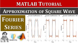 Fourier Series in MATLAB  Approximation of Square Wave [upl. by Maillil]