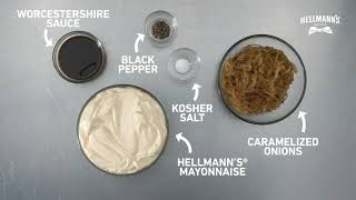 Caramelized Onion Mayo with Hellmann’s® [upl. by Bolten]