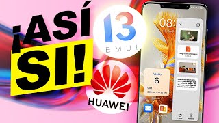 EMUI 13 es OFICIAL Huawei CAMBIA TODO [upl. by Sabino]