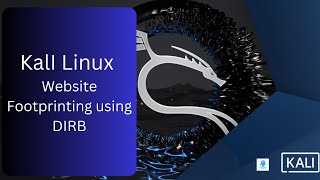 Website Footprinting using Dirb [upl. by Gnim]
