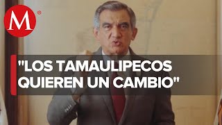 El pueblo de Tamaulipas me eligió su gobernador Américo Villarreal [upl. by Meggi]