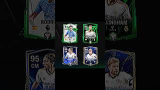 Rodri🇪🇸 vs Bellingham🏴󠁧󠁢󠁥󠁮󠁧󠁿 vs Modrić🇭🇷 vs De Bruyne🇧🇪 fifamobile soccer eafc24 fifa shorts [upl. by Eserrehs354]