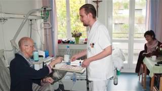 Besuch auf der Palliativstation im Marienhospital in Stuttgart [upl. by Elsilrac]