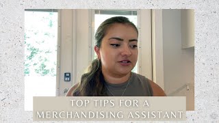 My Top Tips for Merchandising Assistants  Chloe Maison [upl. by Rina902]