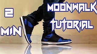 How to do the Moonwalk  Learn in 2 mins  Nishant Nair Tutorial [upl. by Helbonnah446]