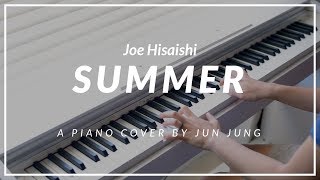 Joe Hisaishi Summer Piano Cover by Jun Jung [upl. by Lesley]