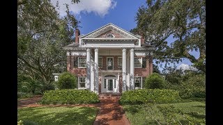 Historic Neoclassic Revival Estate in Orlando Florida  Sothebys International Realty [upl. by Arehahs]