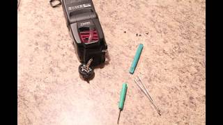 How to Repair a Hotshoe  Canon 580EX II [upl. by Ainahpets]