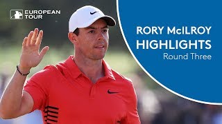 Rory McIlroy Highlights  Round 3  2018 Abu Dhabi HSBC Golf Championship [upl. by Jeu924]