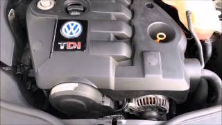 MotorSound VW Passat B5 19 TDI AVB 101 PS original chip tuned about 130 PS [upl. by Annoirb]