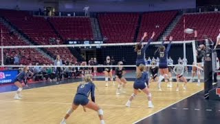 Elkhorn South wins the Class A state volleyball championship [upl. by Heimer]