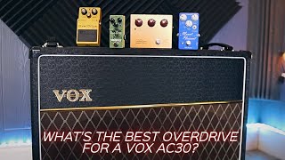 Vox AC30 Overdrive Shootout [upl. by Neraj]