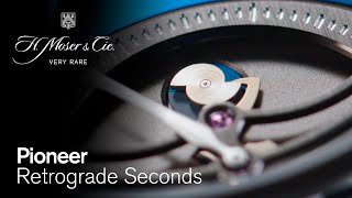 Pioneer Retrograde Seconds  H Moser amp Cie [upl. by Oznerol]