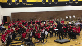 Anchors Aweigh  Zimmermann Jerry Brubaker Arrangement  Edward L Pine Middle School Advanced Band [upl. by Pamella]