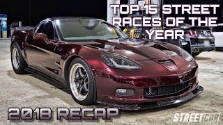 STREET RACING in 2018  1000hp Denali Turbo Trans Am 840hp ZR1 TT Mustang [upl. by Alioz]