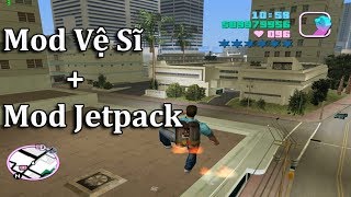 GTA VICE CITY Hướng Dẫn Cài Đặt Mod Gọi Xe Vệ Sĩ Bike Guard Và Mod Tên Lửa Jetpack [upl. by Darsey303]