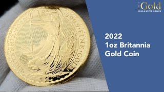 2022 1oz Britannia Gold Coin [upl. by Josselyn]