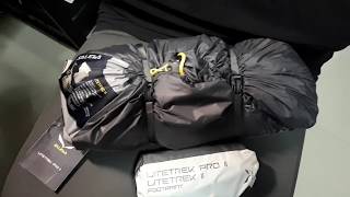 1st Pitch and overview of the Salewa Litetrek Pro 2  Semi geodesic tent [upl. by Ahsan]